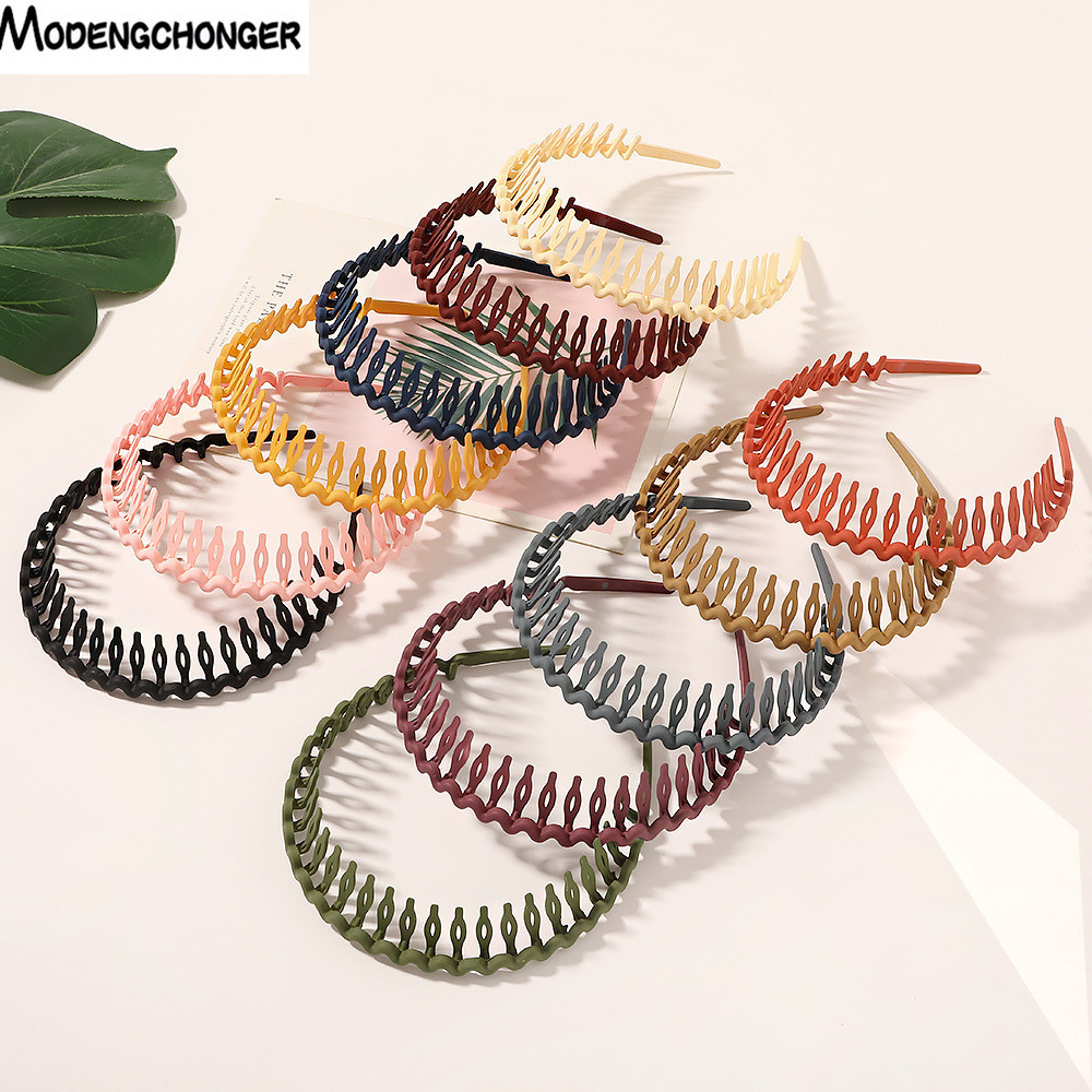 Ring Toss Outdoor - Fashion Simple Headdress Solid Color Resin