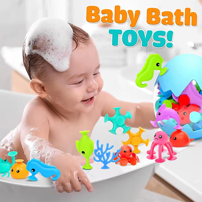 Limbo Game Set - Suction Cup Baby Bath Toy Soft