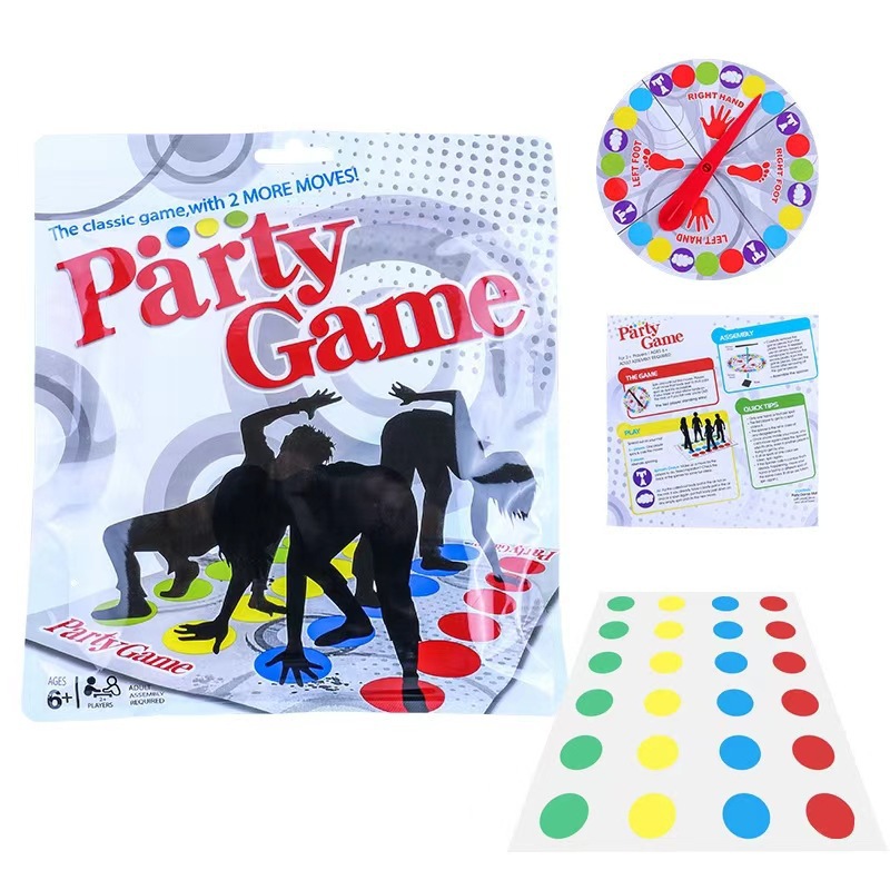 Party Games Group For Adults - Twister Party Game - Family Indoor
