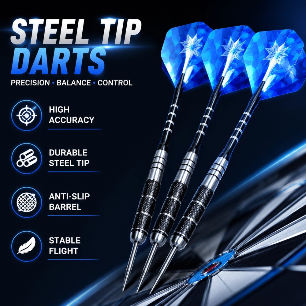 Limbo Game Set - 3pcs/Set Tungsten Steel Tip Darts 22g