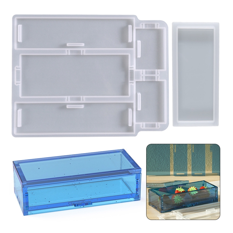 Limbo Game Set - A52E Dominoes Box Silicone Mold for