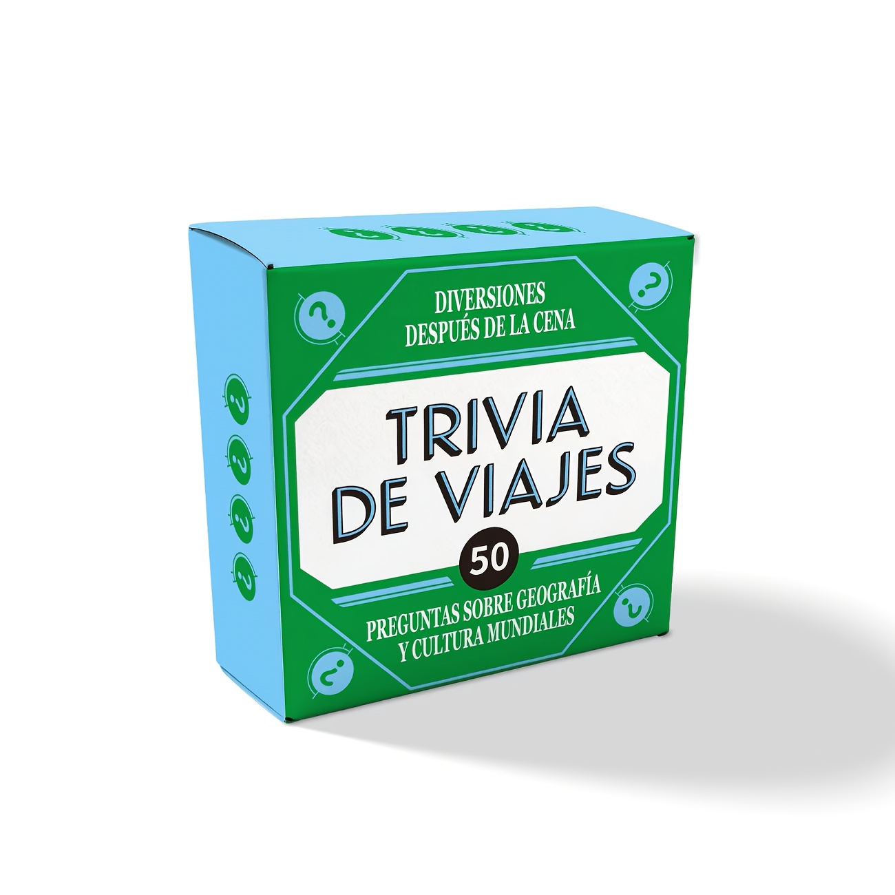 Party Games Quiz Questions - Mini Size Spanish Travel Trivia Card
