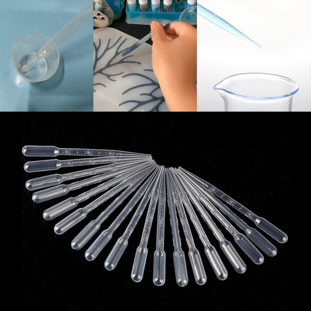 Limbo Game Set - 0.2/0.5/1/2/3ML Disposable Plastic Squeeze Transfer Pipettes