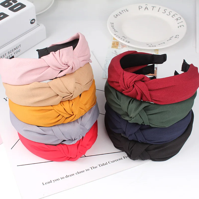Ring Toss Outdoor - Wide Top Knot Hair Bands For