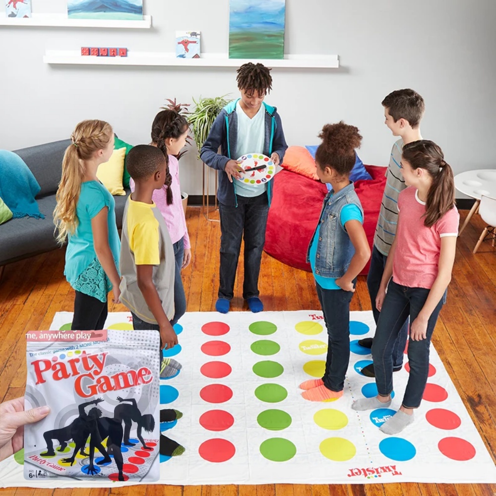 Party Games Group For Adults - Twister Party Game - Family Indoor