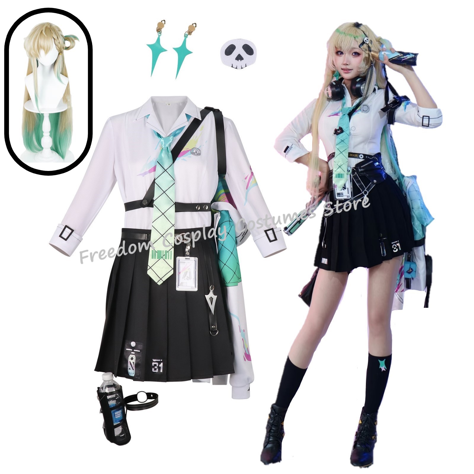 Party Games School - Game Wuthering Waves Lynae Cosplay costume