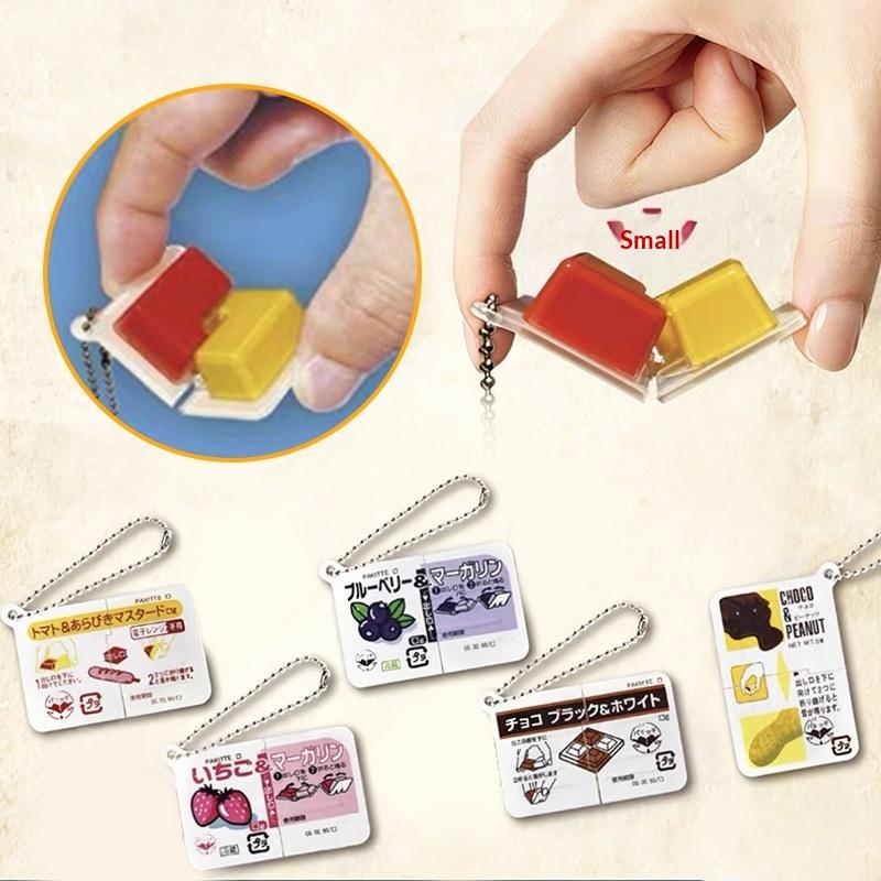Party Games Spy - Mini Jam Snap Fidget Toys Food-Themed