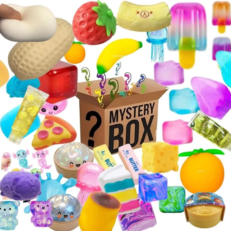 Party Games Birthday - &100+Pcs Surprise Box Toys Novelty Stress