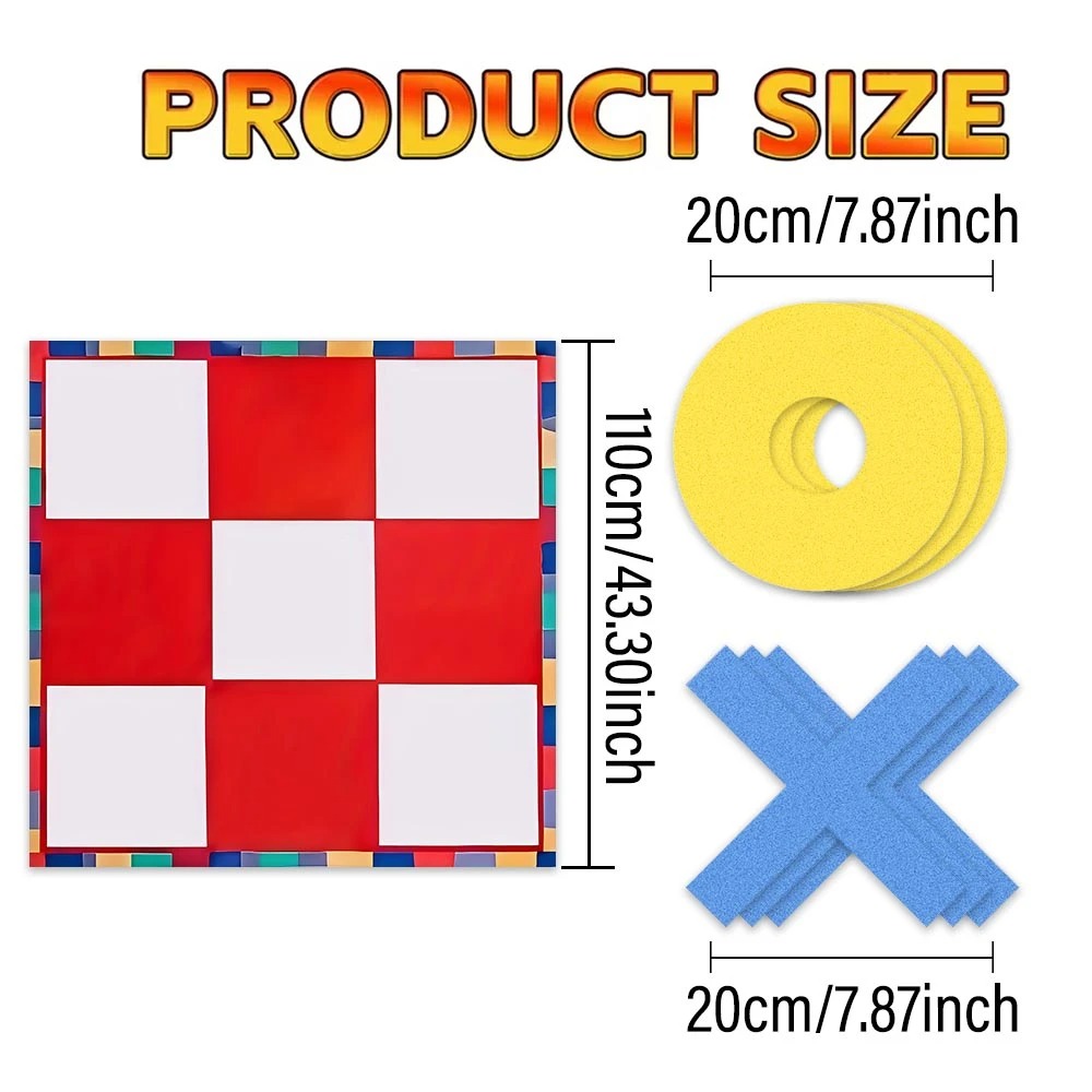 Tic Toe Checkers Game Interact - Party Games Group For Adults recension och pris