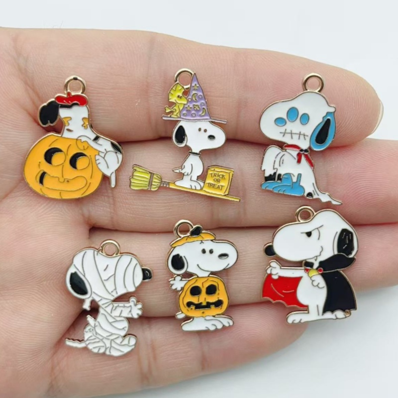 10Pcs Cute Halloween Cartoon P - Party Games Spy recension och pris