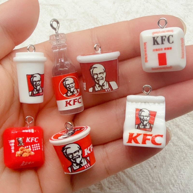 10pcs cartoon resin food bag k - Party Games Birthday recension och pris