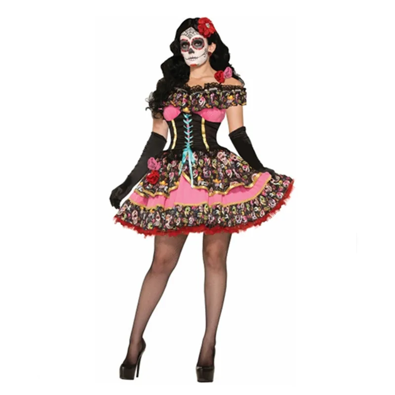 Mexican Day of The Dead Flower - Zombie Party Games For Adults recension och pris
