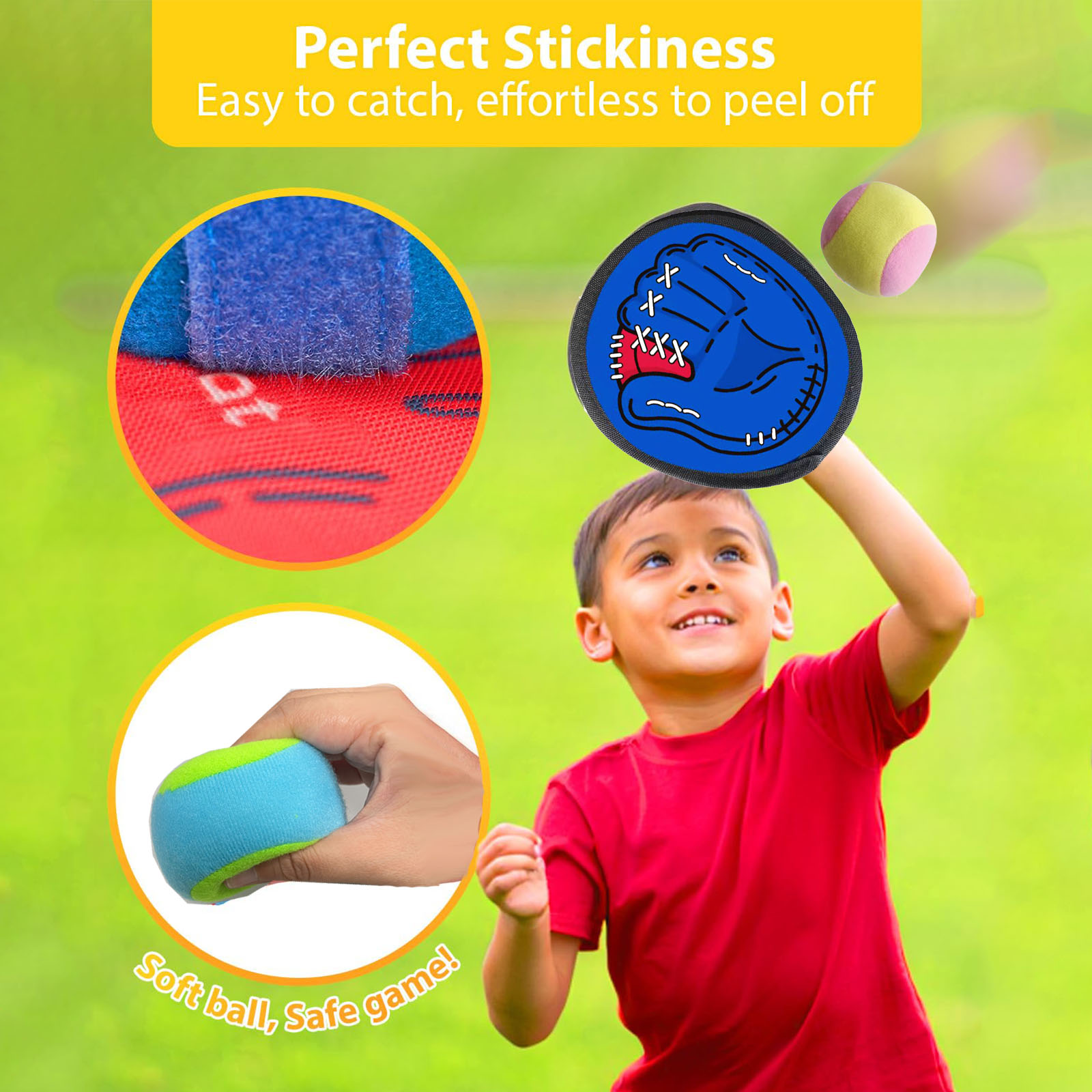 4Set Kids Sucker Sticky Ball T - Limbo Game Set recension och pris