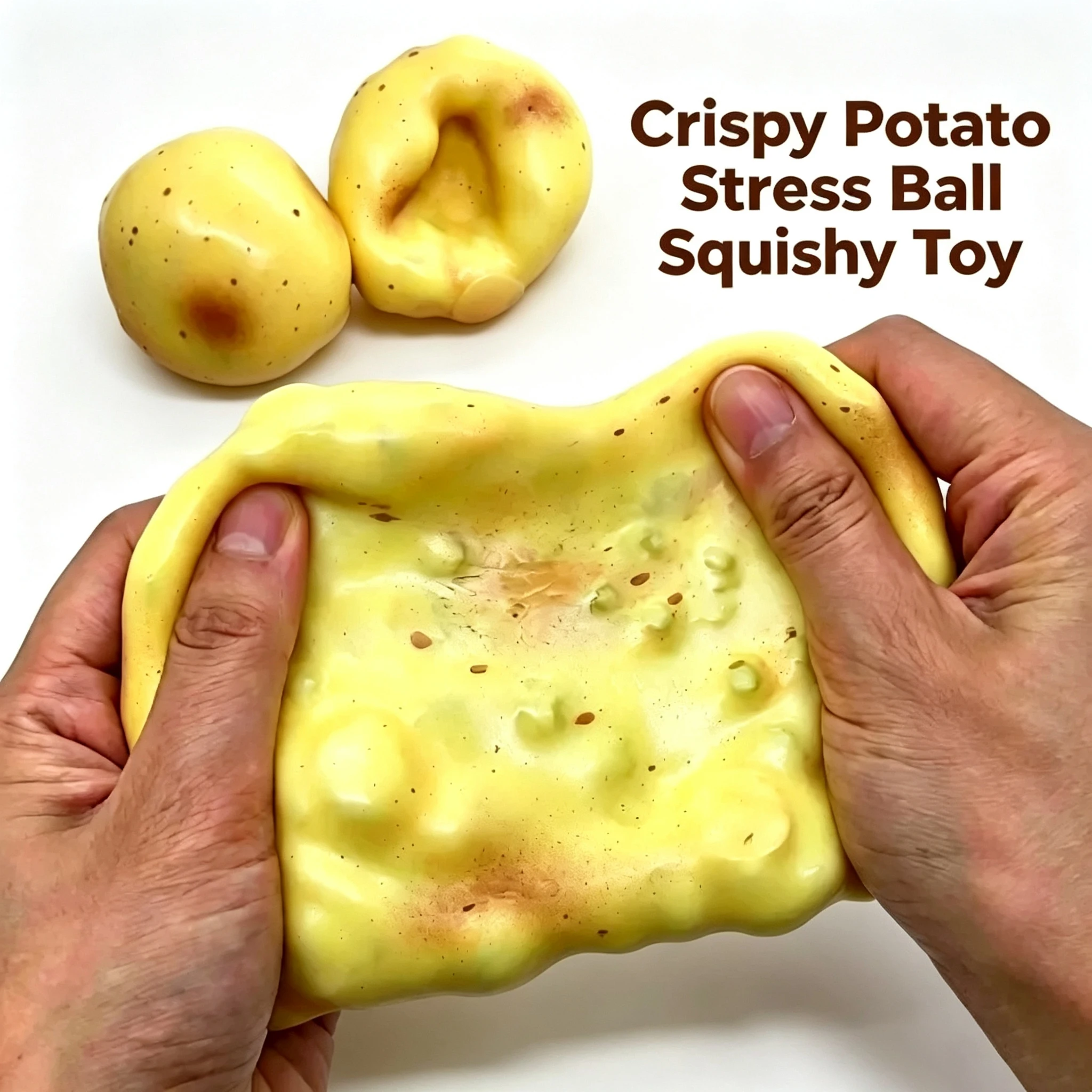 Crunchy Potato Squishy Stress  - Party Games Spy recension och pris