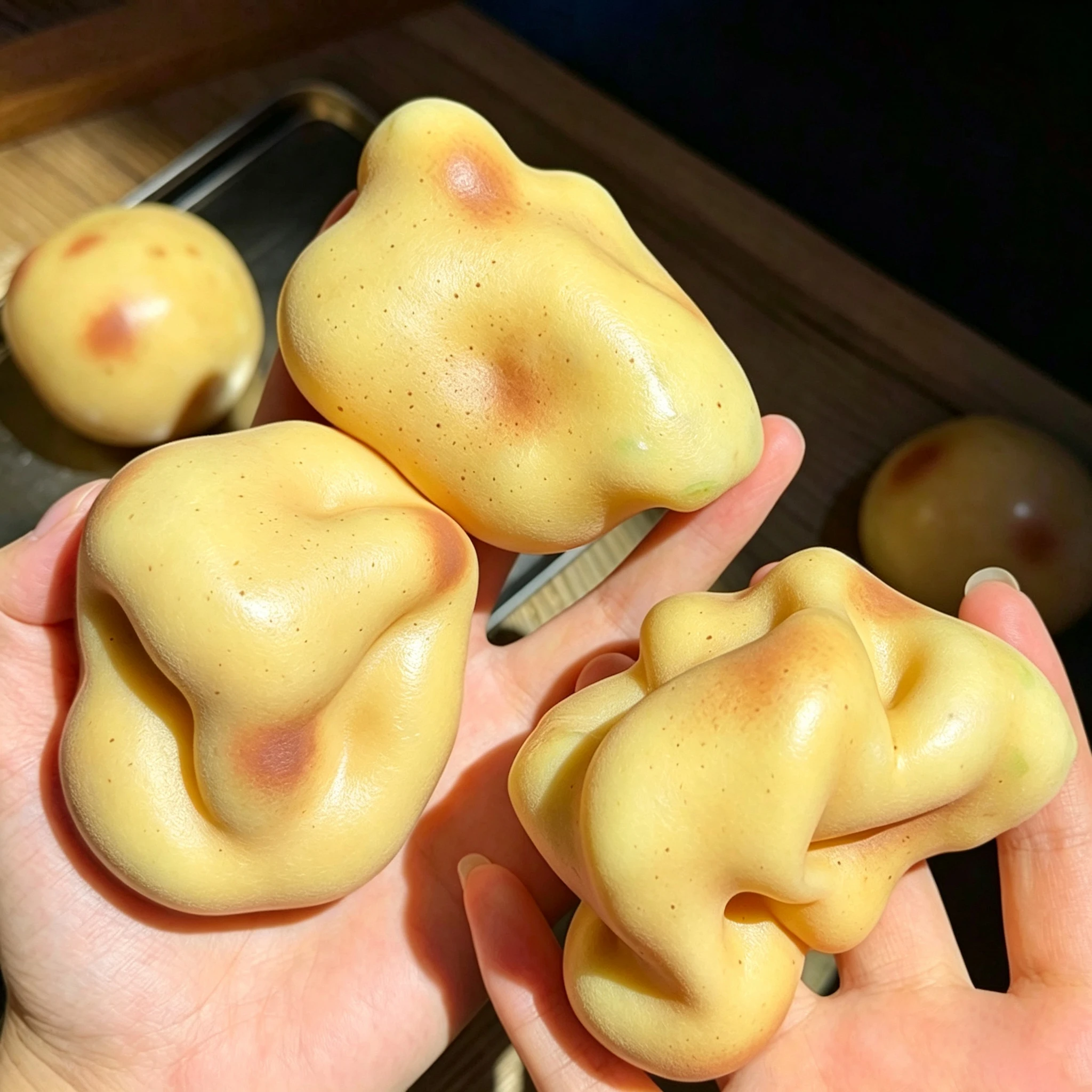 Crunchy Potato Squishy Stress  - Party Games Spy recension och pris