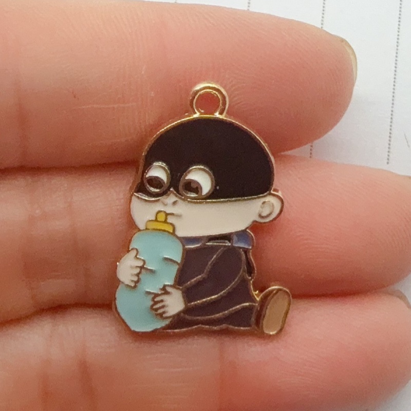 10pcs alloy drip oil cartoon p - Party Games Birthday recension och pris