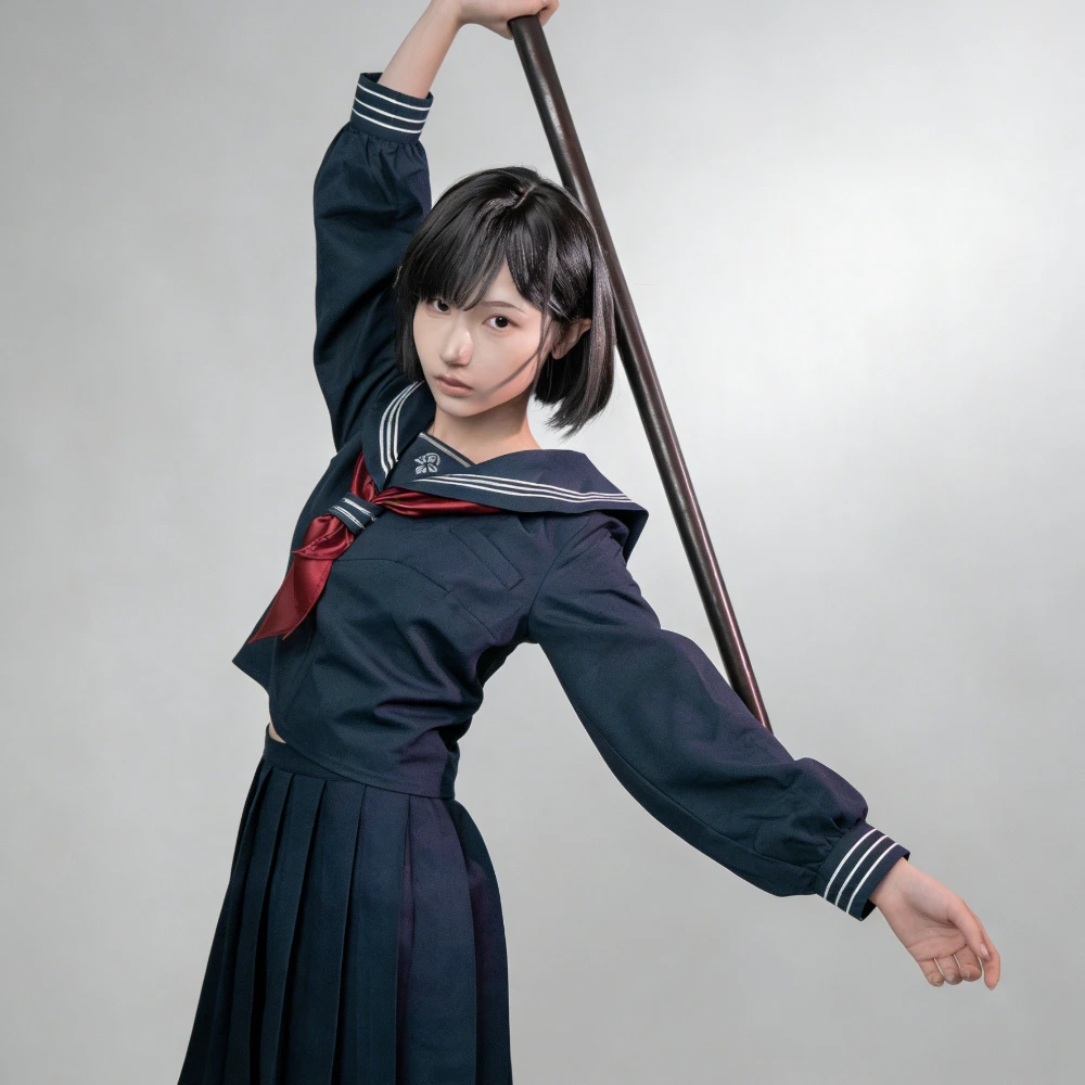 Shimizu Hinako Cosplay Costume - Party Games School recension och pris