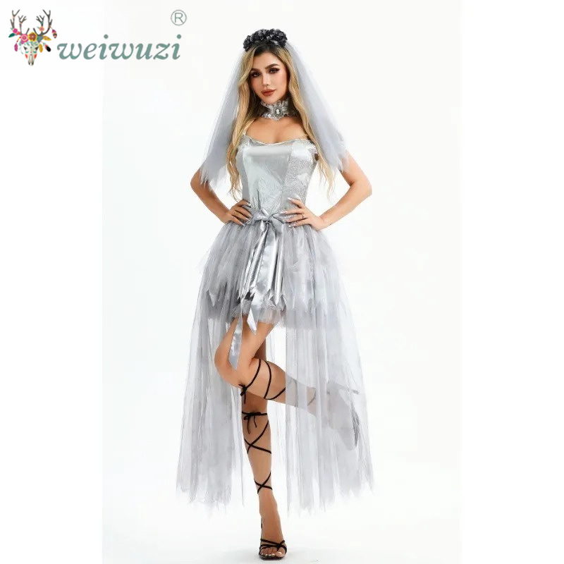 Adult Scary Skull Ghosts Bride - Zombie Party Games For Adults recension och pris