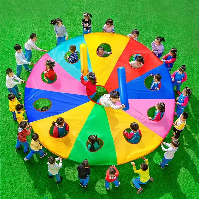 Rainbow Parachute Knock Gopher - Party Games Group For Adults recension och pris