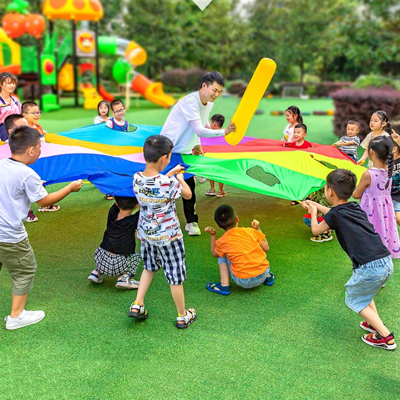 Rainbow Parachute Knock Gopher - Party Games Group For Adults recension och pris