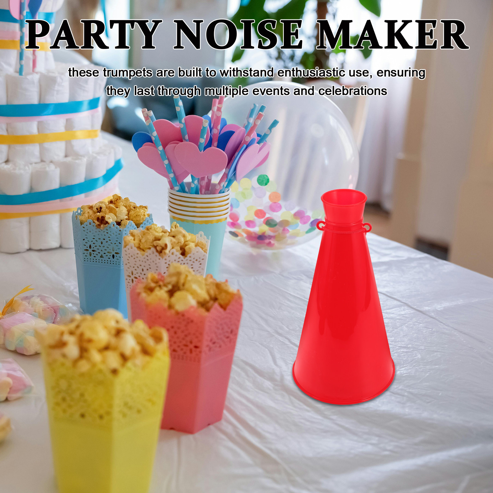 2Pcs Megaphone Loudspeaker Pla - Party Games No Props recension och pris