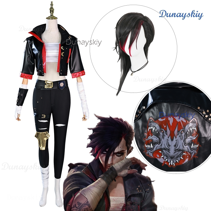 Vi Violet Anime Cosplay Arcane - Party Games Jack recension och pris