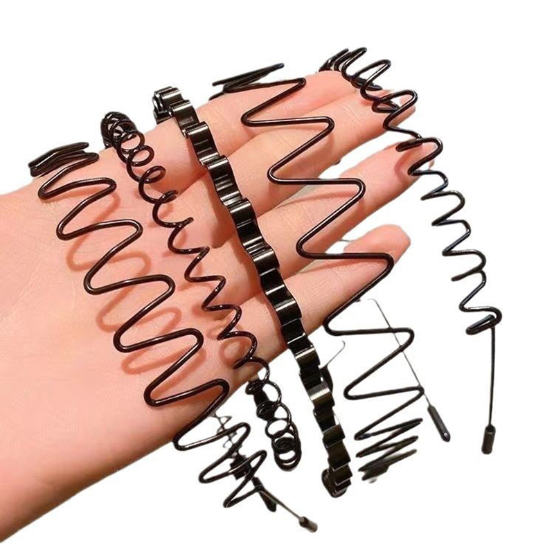 Unisex Metal Wavy Spring Hair  - Ring Toss Outdoor recension och pris