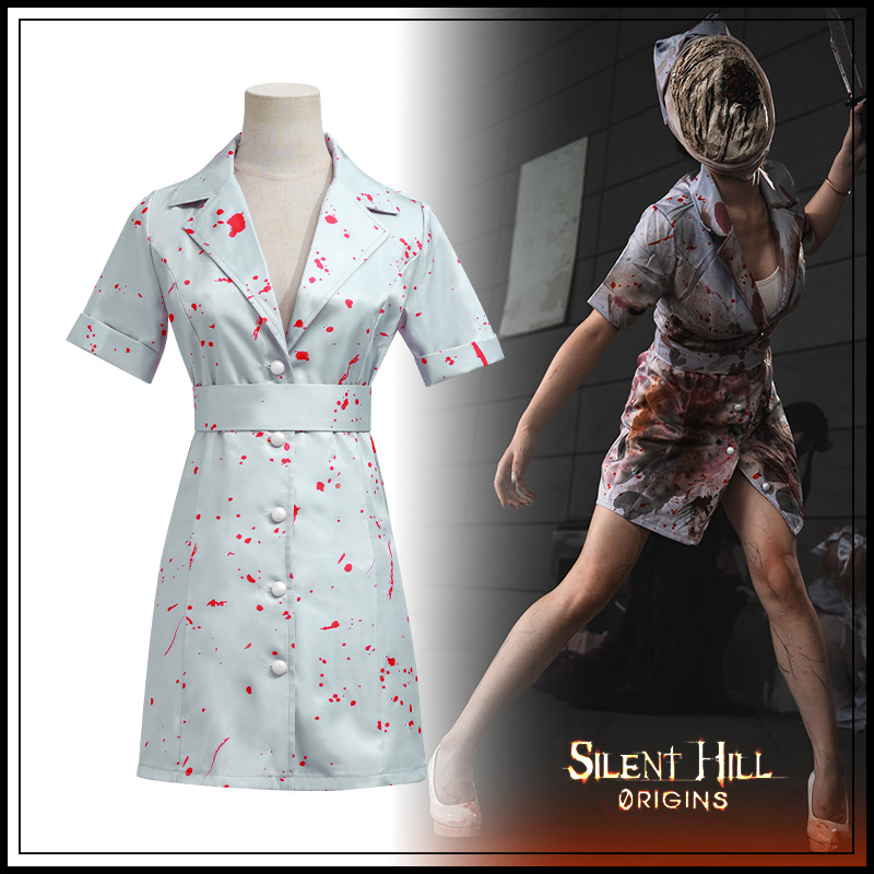 Silent Hill 2 Nurse Cosplay Co - Zombie Party Games For Adults recension och pris