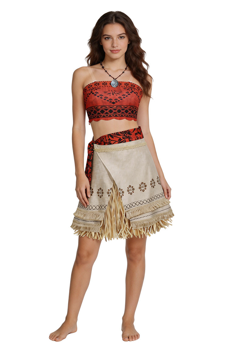 Halloween Dress Moana Inspired - Party Games Moana recension och pris