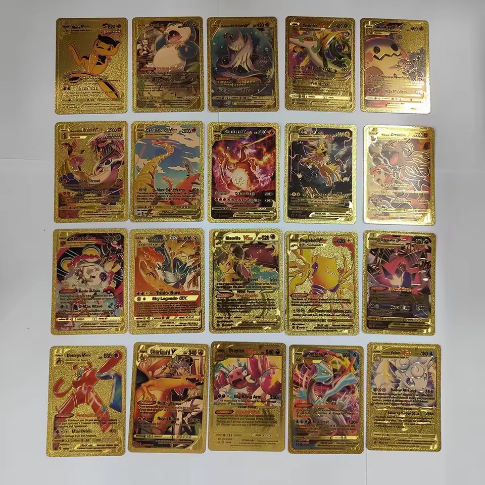 New 55PCS Pokémon Cards Vmax G - Party Games No Props recension och pris