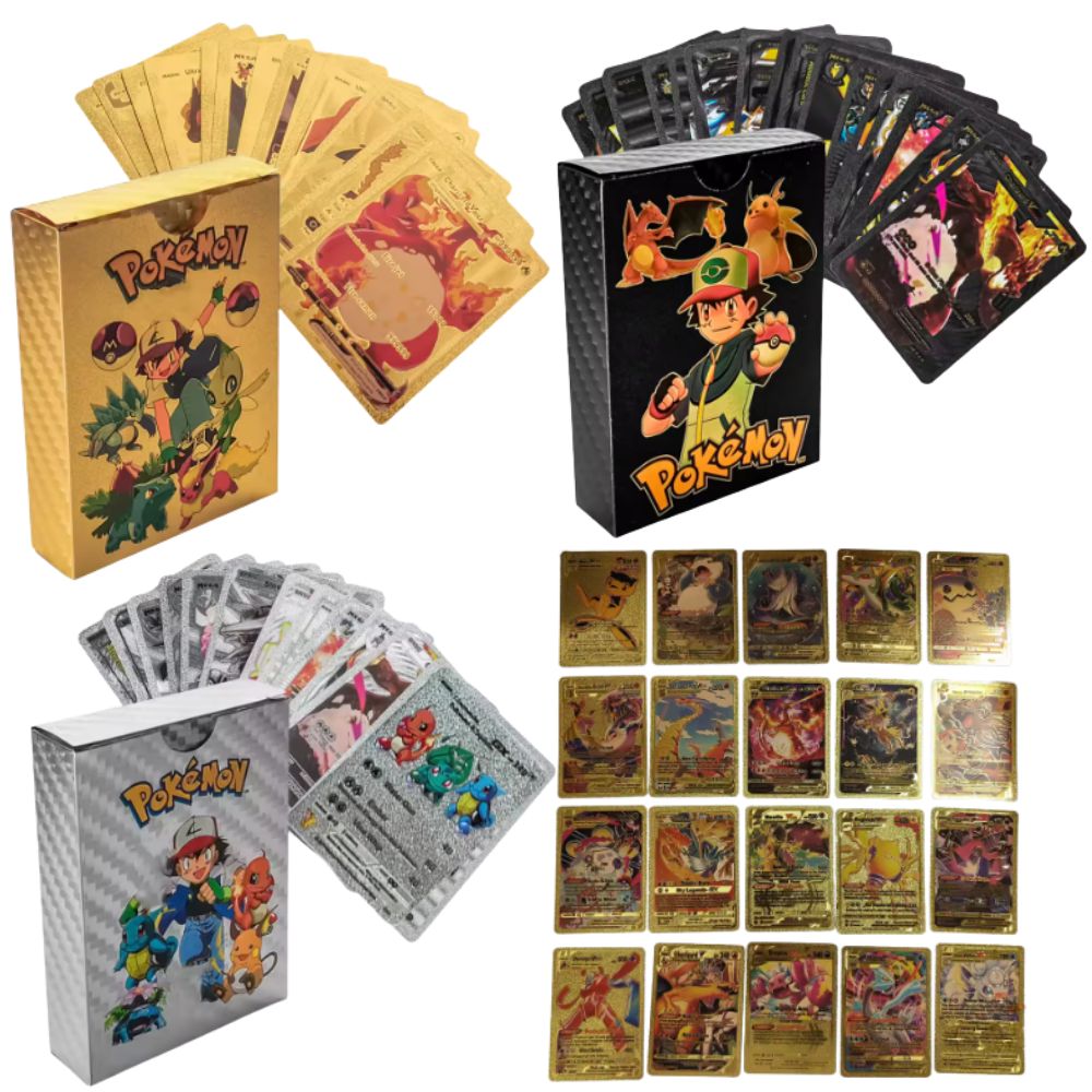 New 55PCS Pokémon Cards Vmax G - Party Games No Props recension och pris