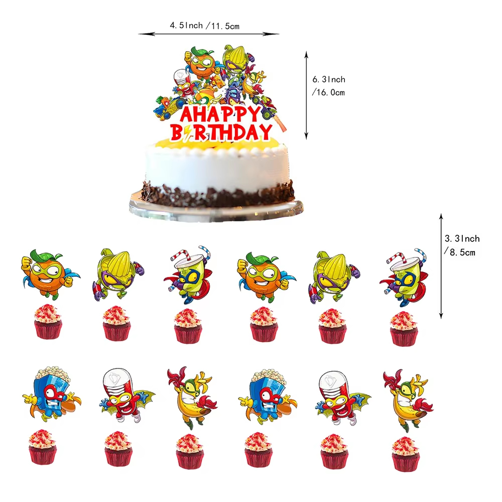 Superthings Theme Birthday Par - Party Games No Props recension och pris