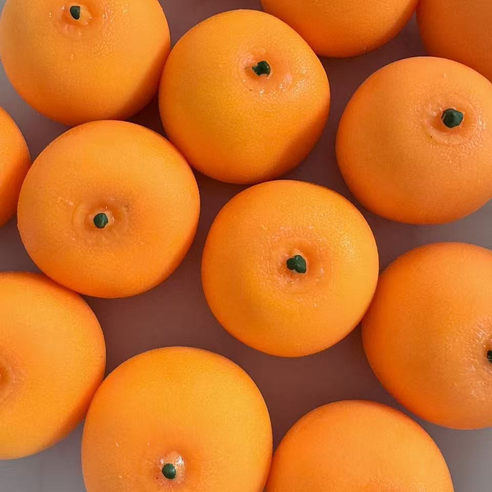 Simulated Orange Stress Ball S - Party Games Spy recension och pris