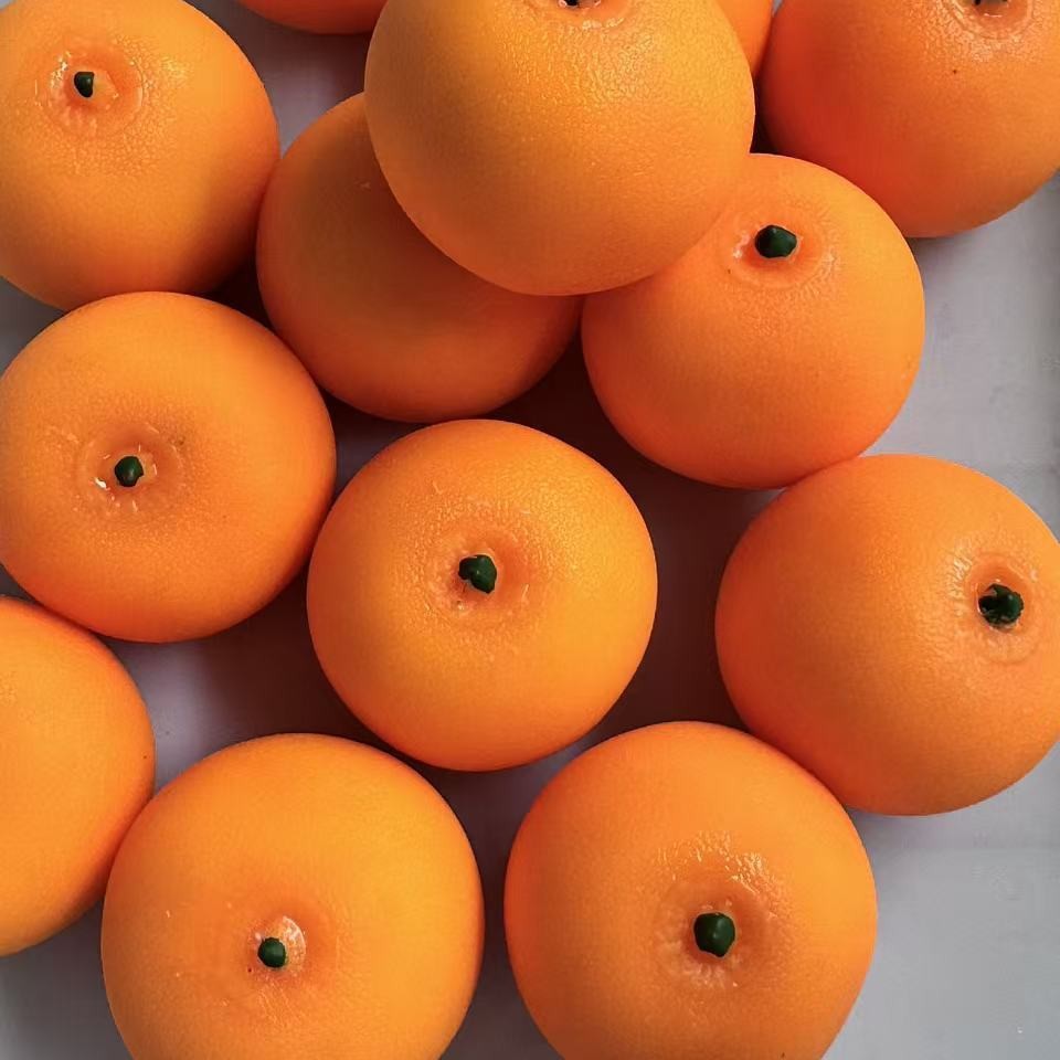 Simulated Orange Stress Ball S - Party Games Spy recension och pris