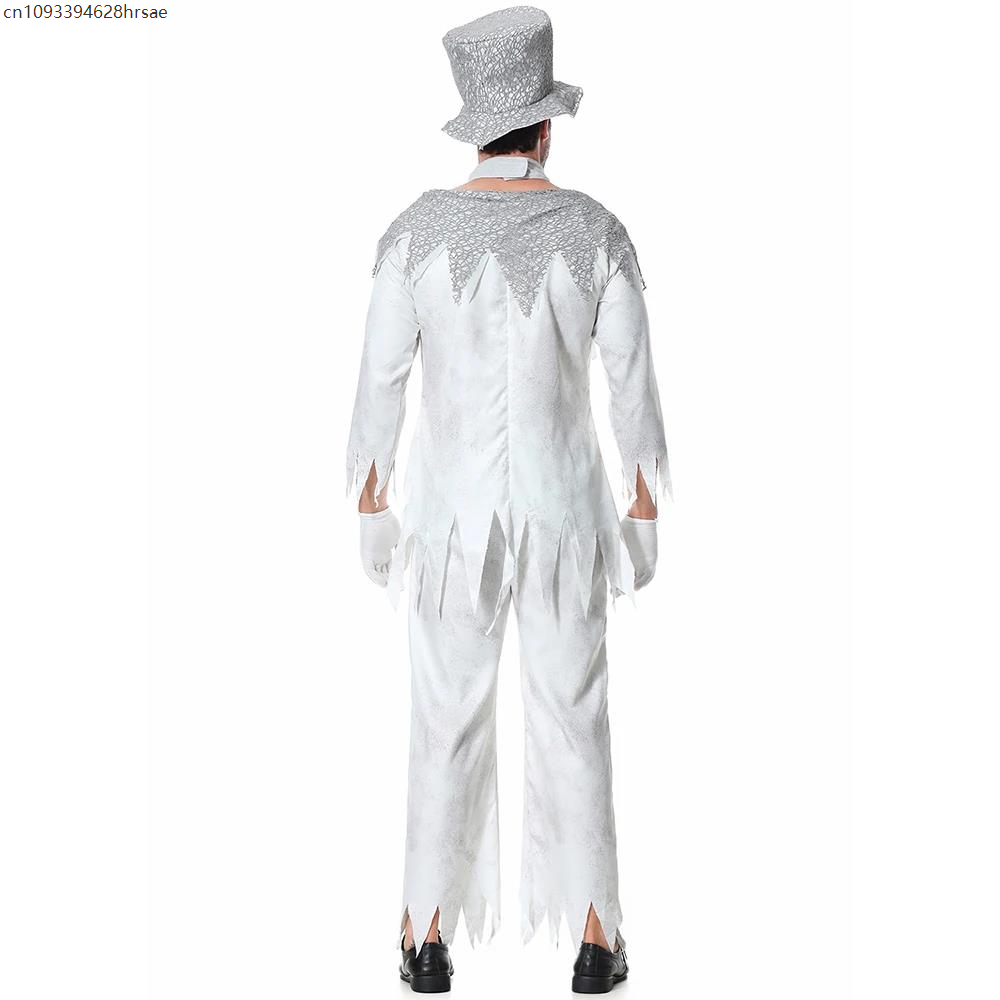 Couple Ghost Wedding Suit Hall - Zombie Party Games For Adults recension och pris