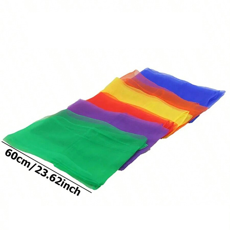 Six Color Silk Scarf Party Fav - Party Games No Props recension och pris