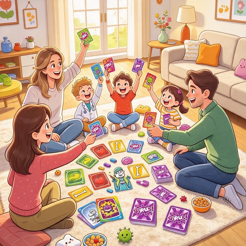 2026 Family Strategy Card Game - Party Games Group For Adults recension och pris