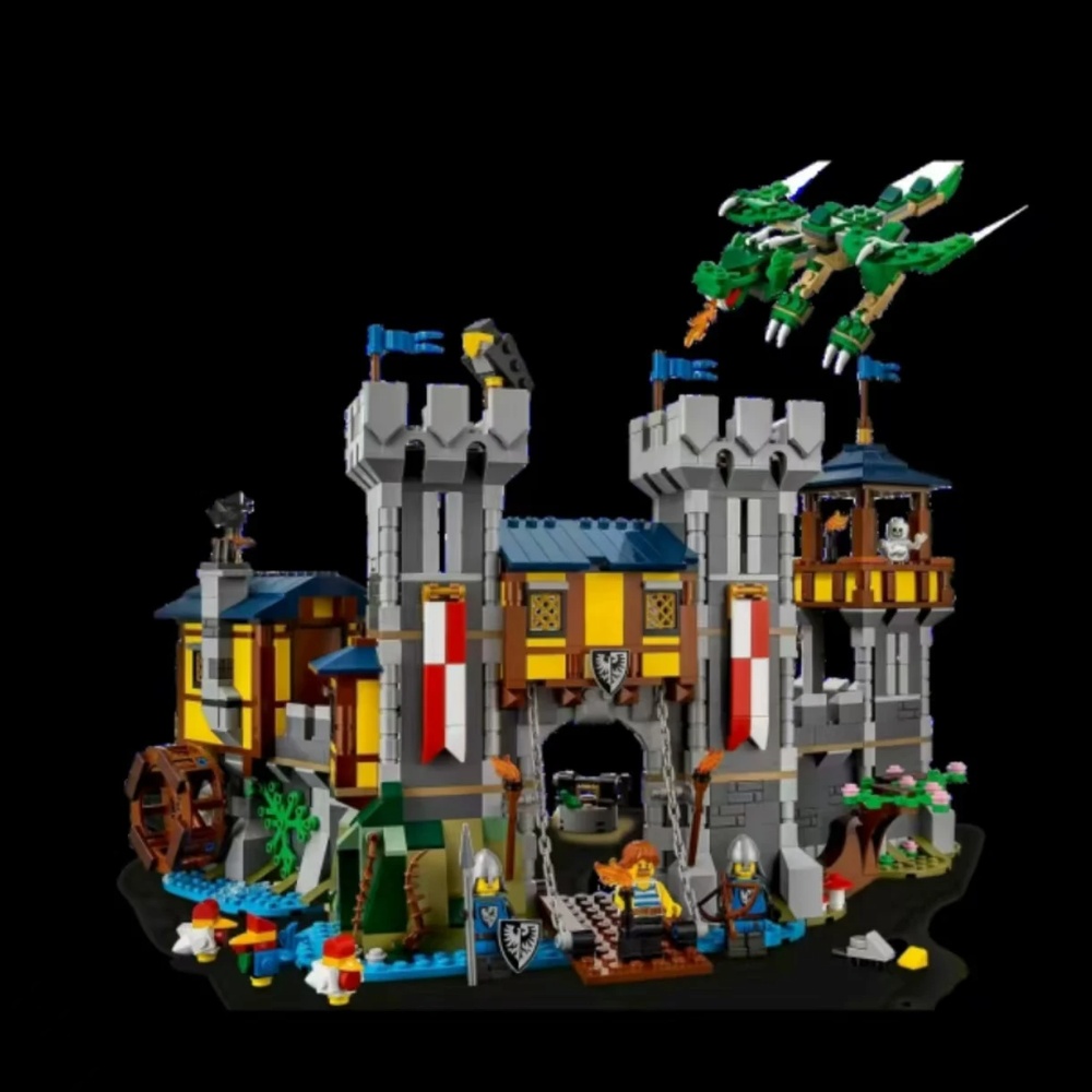 1426pcs New Medieval Castle Ar - Party Games Birthday recension och pris