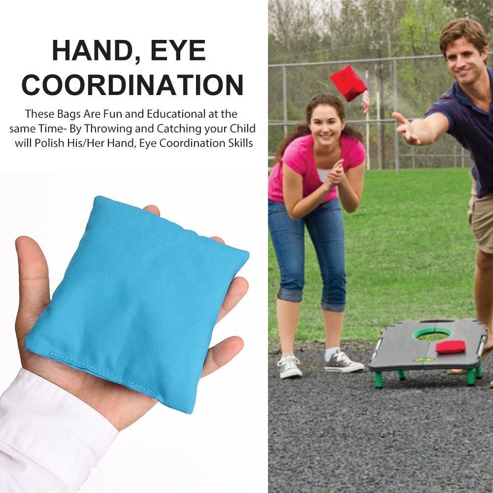 8PCS 10x10cm Cornhole Bean Bag - Limbo Game Set recension och pris