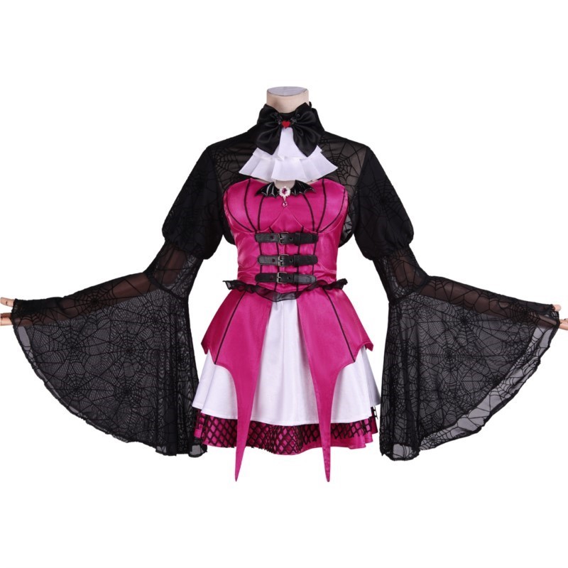 Anime Vampir Draculaura Cospla - Party Games School recension och pris
