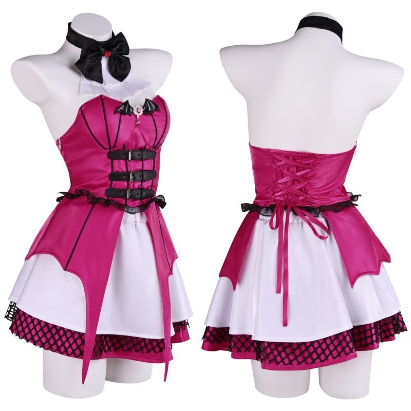 Anime Vampir Draculaura Cospla - Party Games School recension och pris