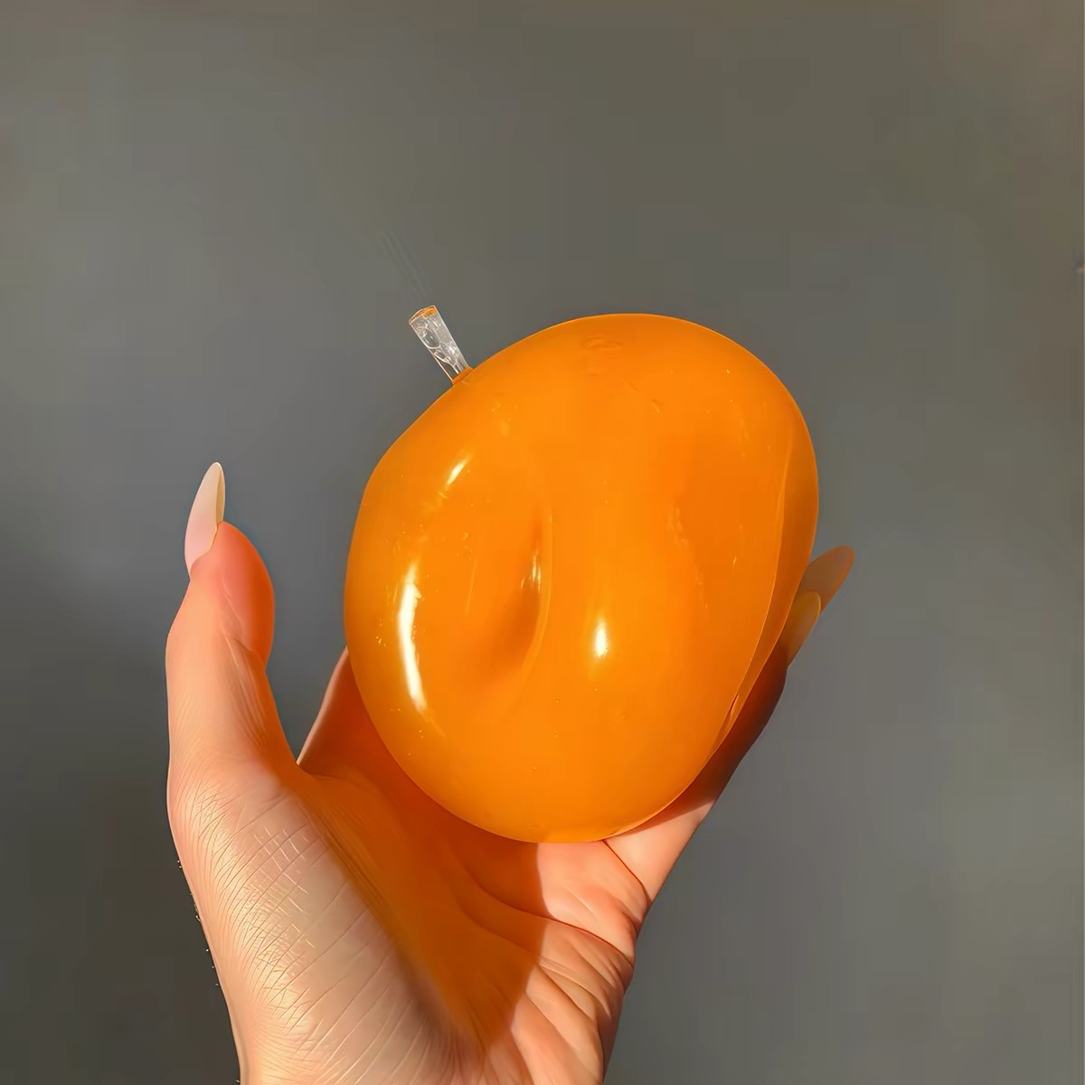 Handmade orange Slushy Squishy - Party Games Spy recension och pris