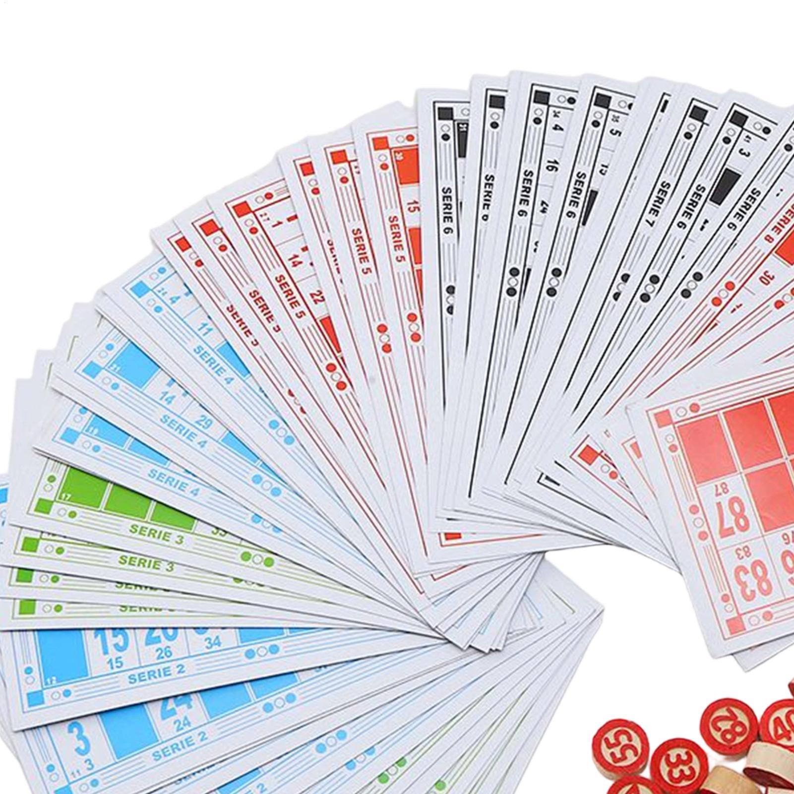Bingo Set Wooden Funny Educati - Party Games Group For Adults recension och pris
