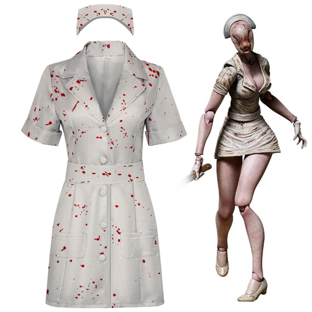 Silent Hill Nurse Cosplay Cost - Zombie Party Games For Adults recension och pris
